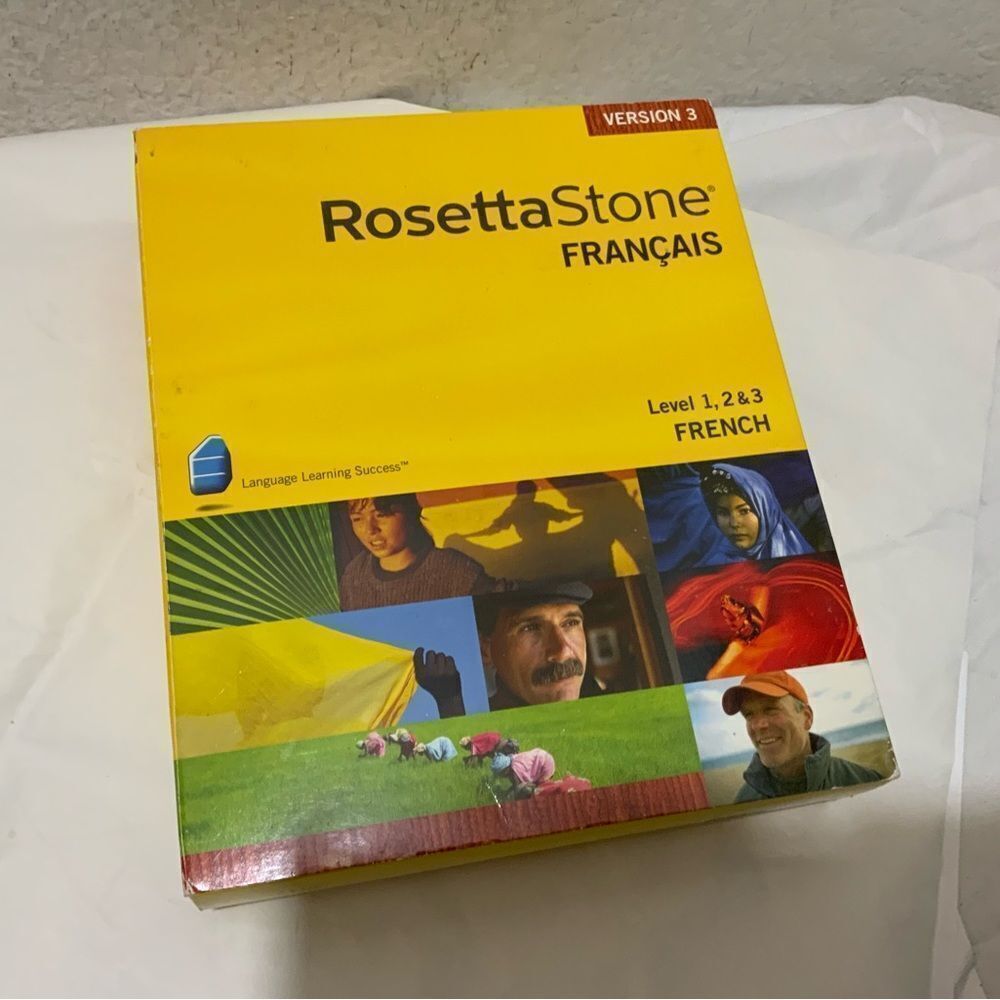 Rosetta Stone French Level 1-3 Set CD-Rom